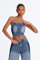 Ladies Kit Denim Skirt