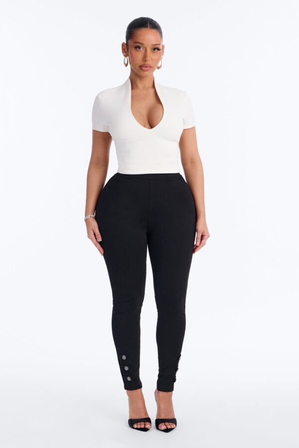 Leggings in Black 68% rayon