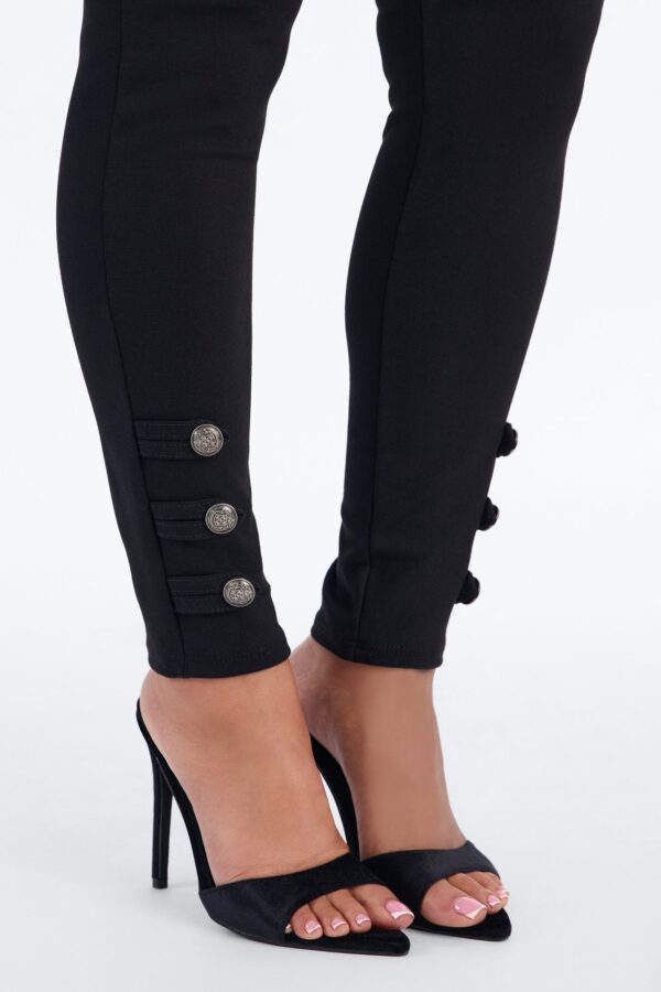 Leggings in Black 68% rayon