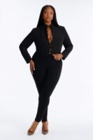 Leggings in Black 68% rayon