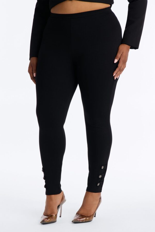 Leggings in Black 68% rayon