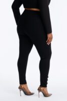 Leggings in Black 68% rayon