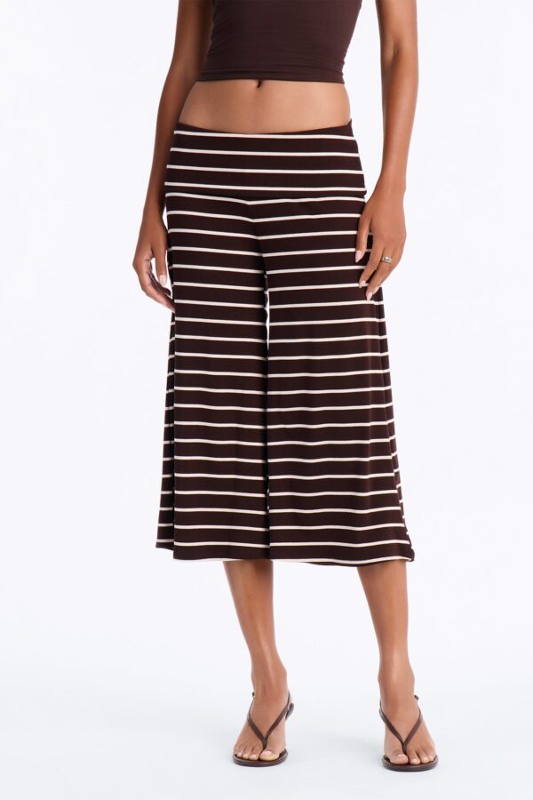 Chocolate Wide-Leg Pants