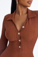 Brown Dress with mini