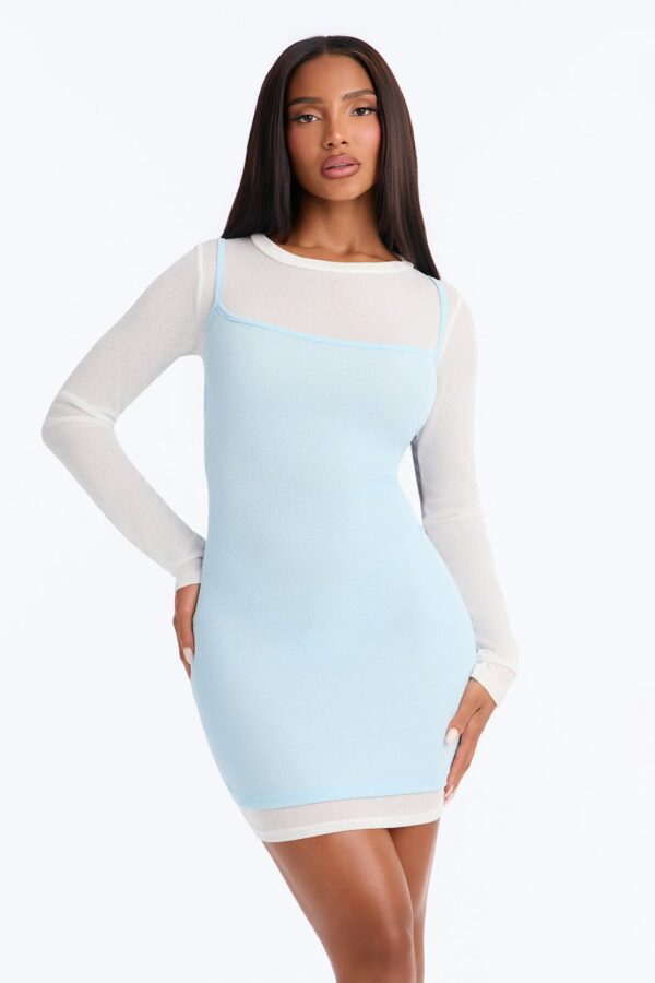 Dress in Blue 100% polyester