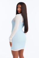 Dress in Blue 100% polyester