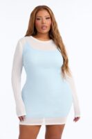 Dress in Blue 100% polyester
