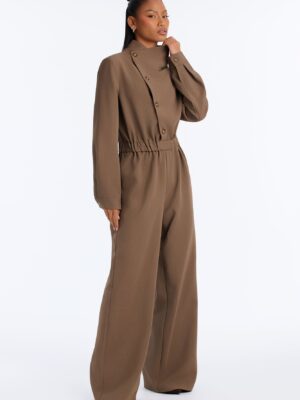 Ladies Kit Brown Jumpsuit