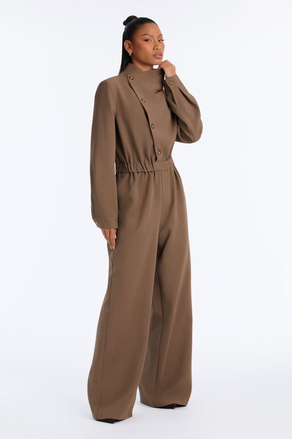 Ladies Kit Brown Jumpsuit