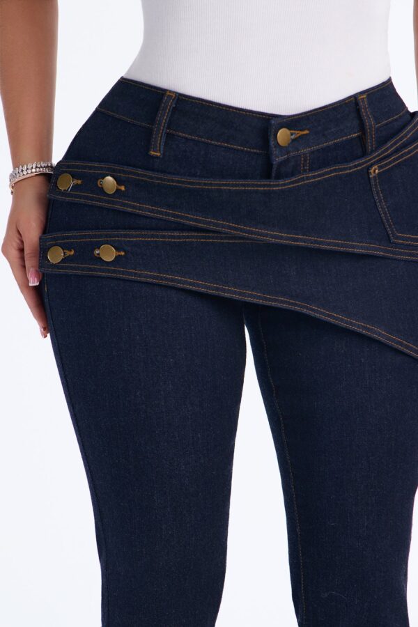 Wrap Pants in Denim