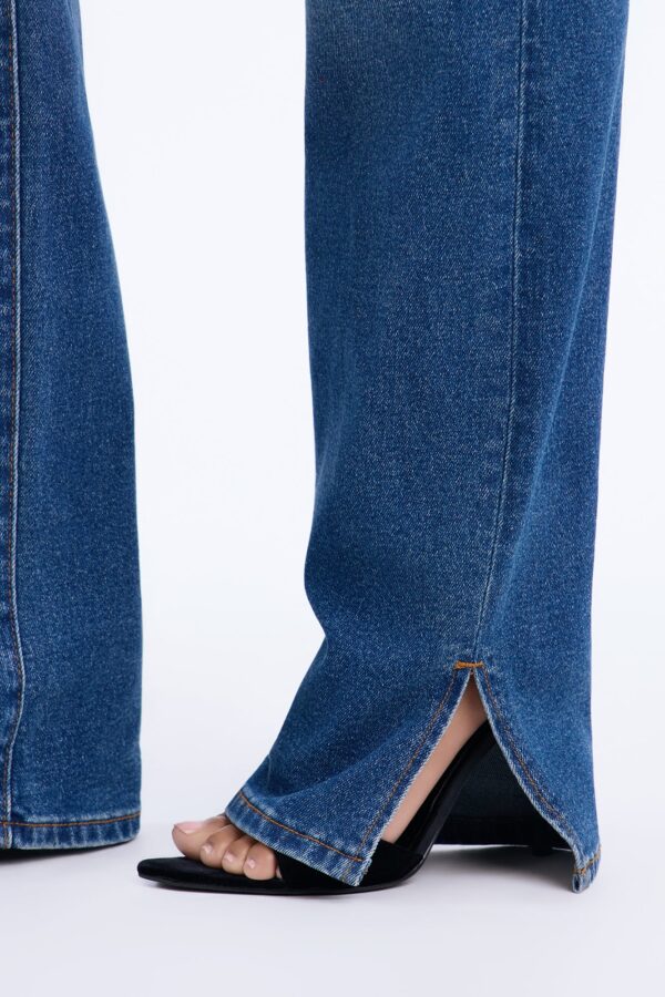 Worth The Wait Stretch Straight Leg Jeans - Dark Wash