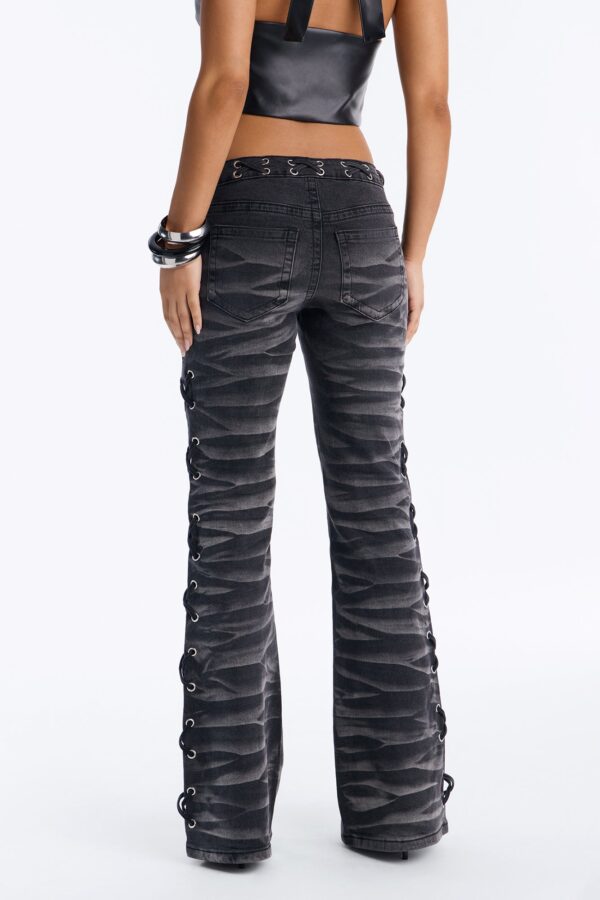 Pants in Black 62% cotton