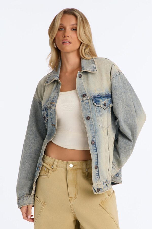 Jacket in Denim 90% cotton