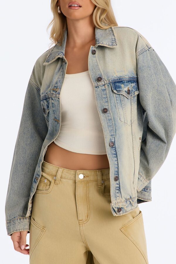 Jacket in Denim 90% cotton