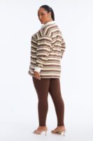 Leggings in Brown 51% cotton