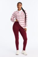 Leggings in Burgundy 51% cotton