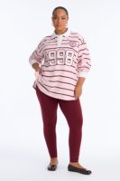 Leggings in Burgundy 51% cotton