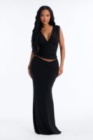 Black Skirt with maxi