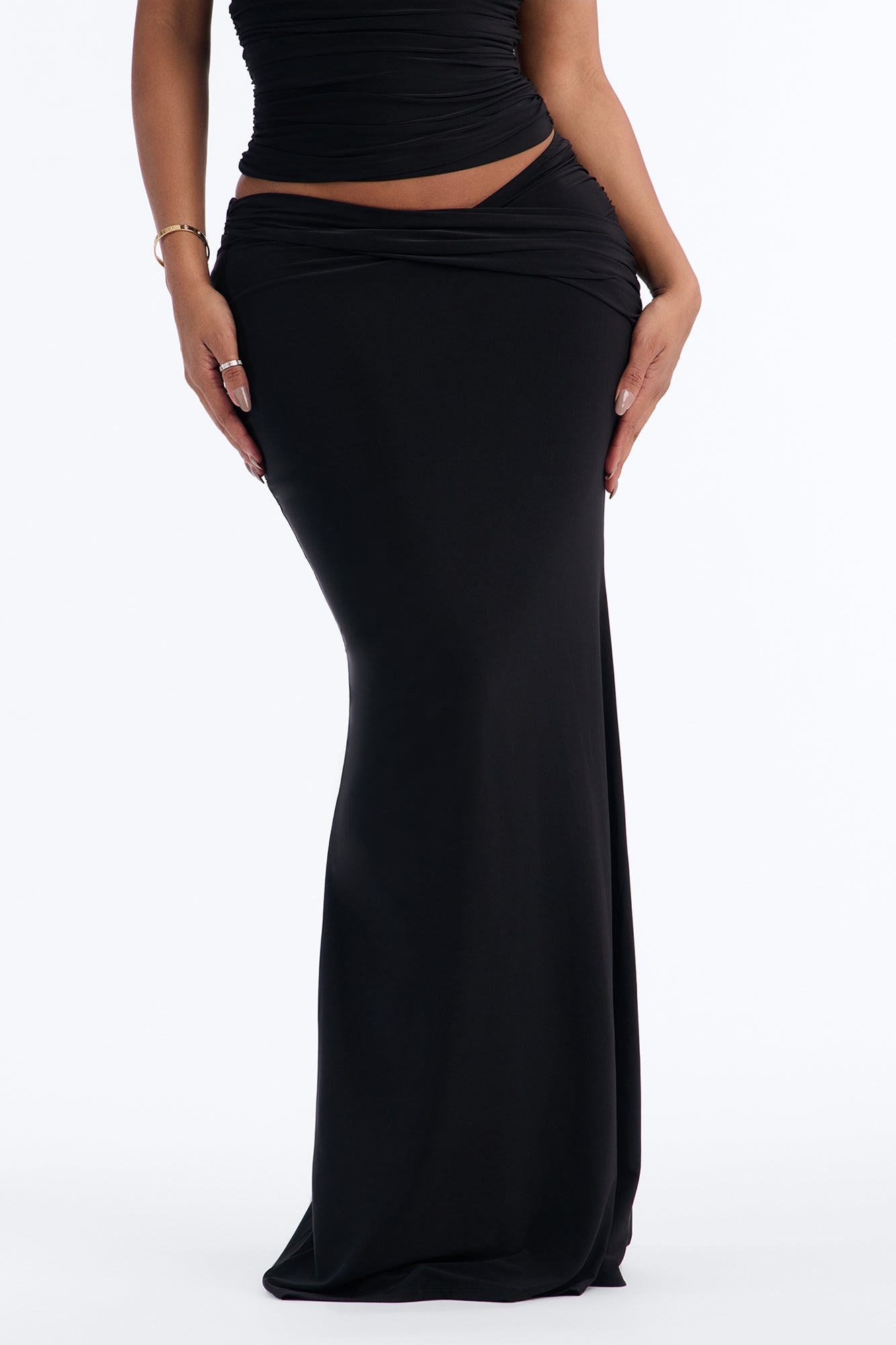 Black Skirt with maxi