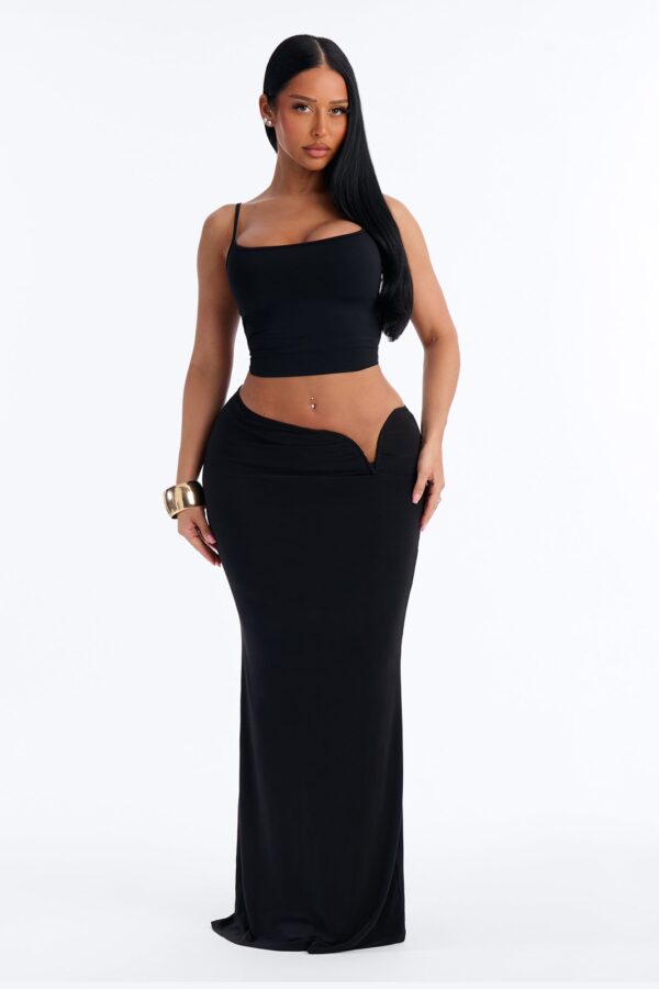 Maxi Skirt in Black