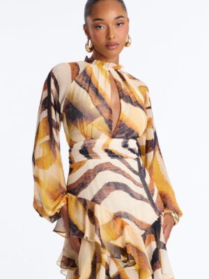 Ladies Kit Yellow Dress