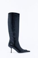 Day One Heeled Boots - Black
