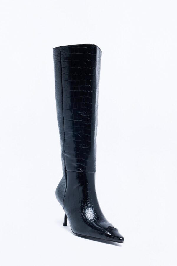 Day One Heeled Boots - Black