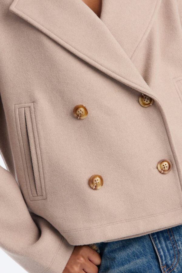 Ladies Kit Oatmeal Coat