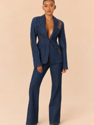 Ladies Kit Denim Top