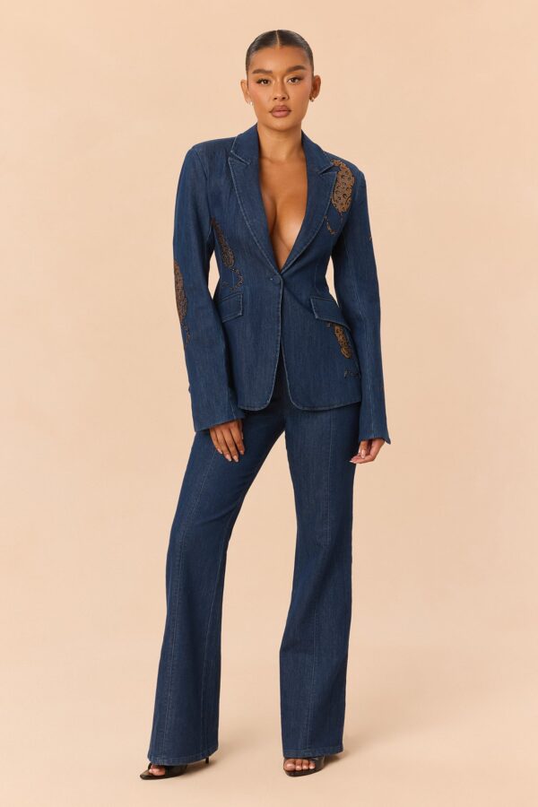 Ladies Kit Denim Top