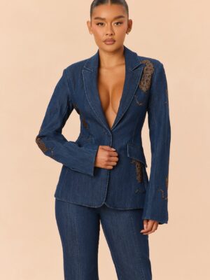 Ladies Kit Denim Top