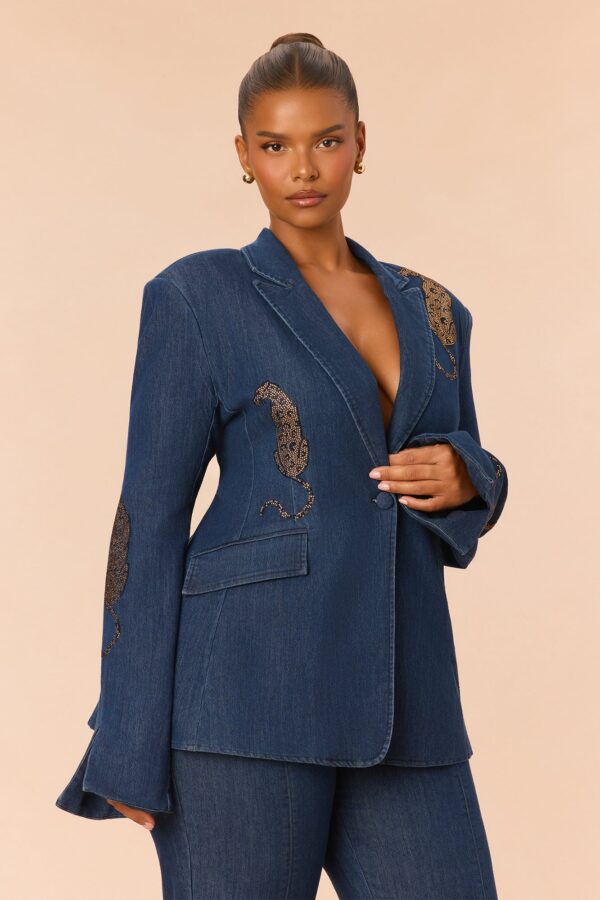 Ladies Kit Denim Top