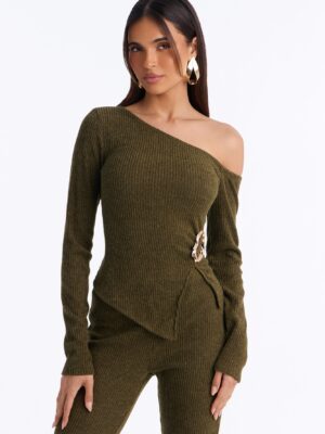 Pants in Olive 84% polyester