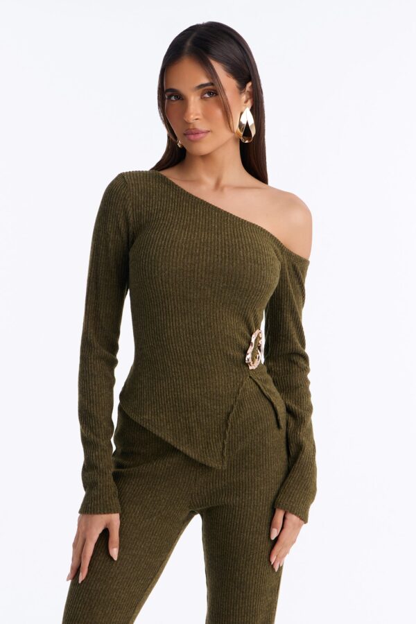 Pants in Olive 84% polyester