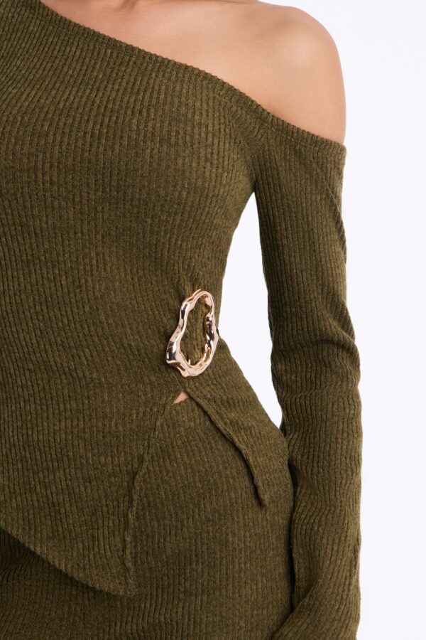 Pants in Olive 84% polyester