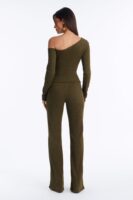 Pants in Olive 84% polyester