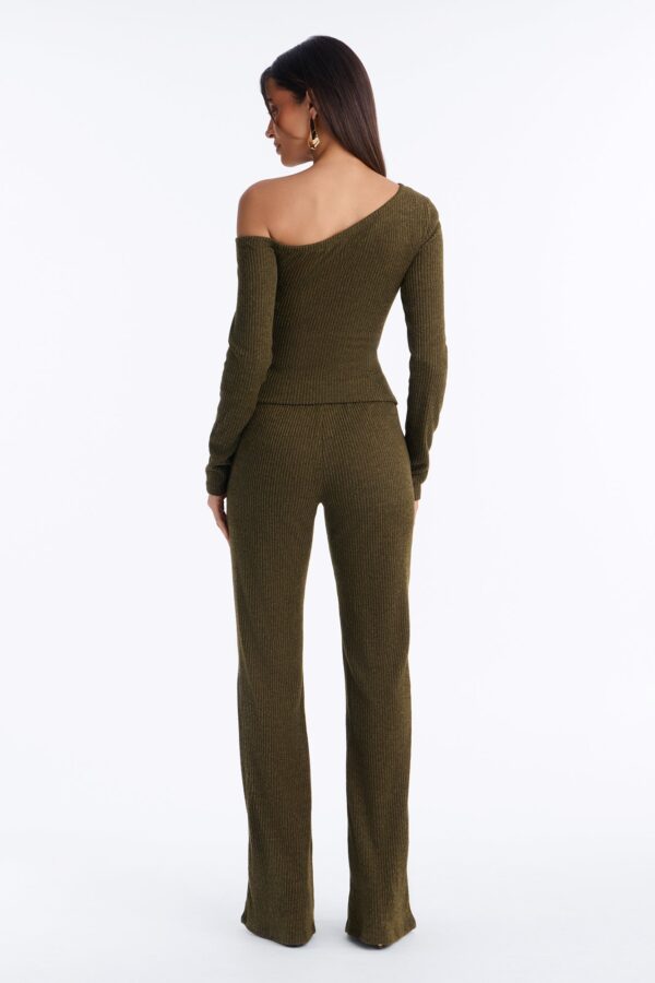 Pants in Olive 84% polyester