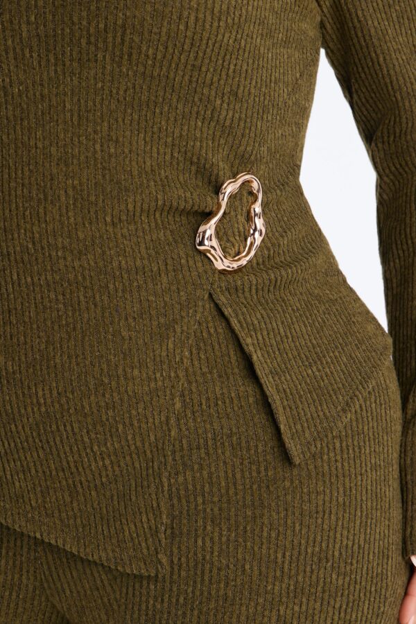 Pants in Olive 84% polyester