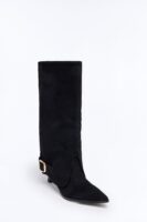 Stables Buckle Overlay Boots - Black