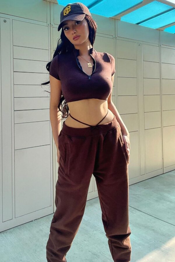 Chocolate Oversized Pants