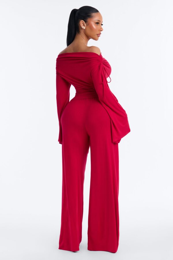 Pants in Red 95% rayon