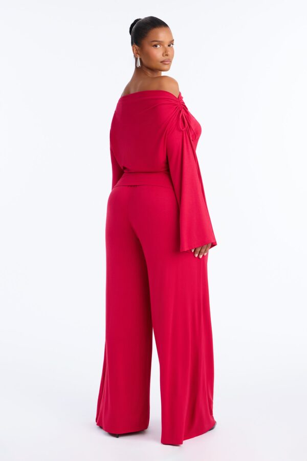 Pants in Red 95% rayon