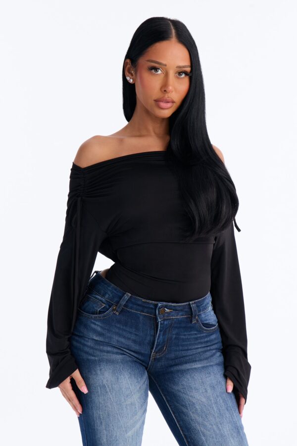 Bodysuit in Black 93% polyester
