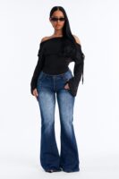 Bodysuit in Black 93% polyester