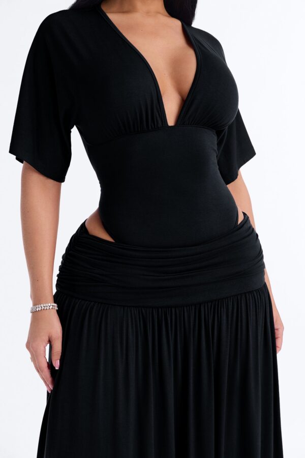Bodysuit in Black 95% rayon