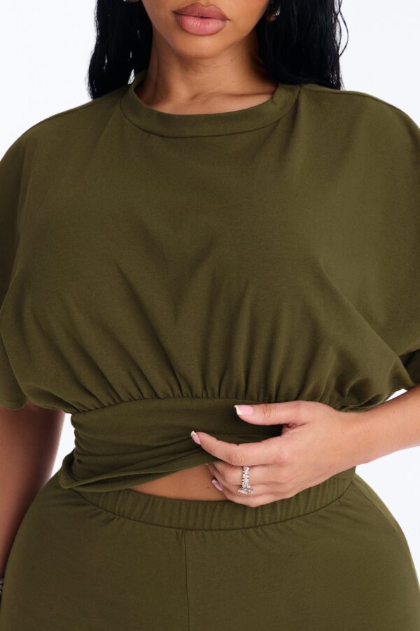 Ladies Kit Olive T-shirt