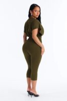 Ladies Kit Olive T-shirt