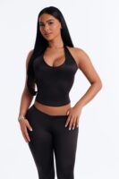 Leggings in Black 76% nylon