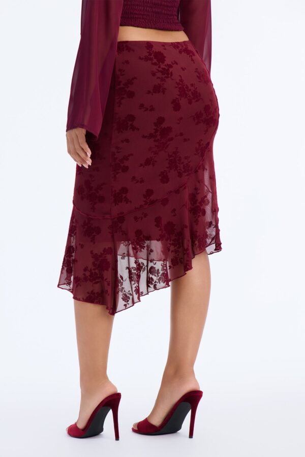 Ladies Kit Burgundy Skirt
