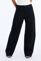Pants in Black 80% cotton